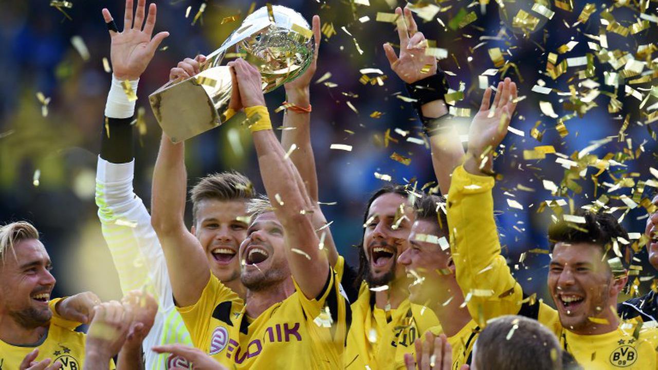 Kalahkan Muenchen, Dortmund Raih Trofi Perdana di Musim 2014-15