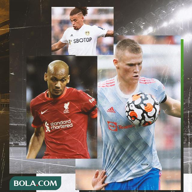 Ilustrasi - Fabinho, Kalvin Phillips, Scott McTominay