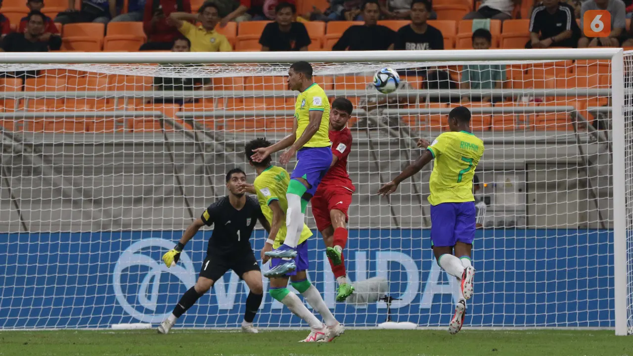 Timnas Brasil U-17 Vs Iran U-17