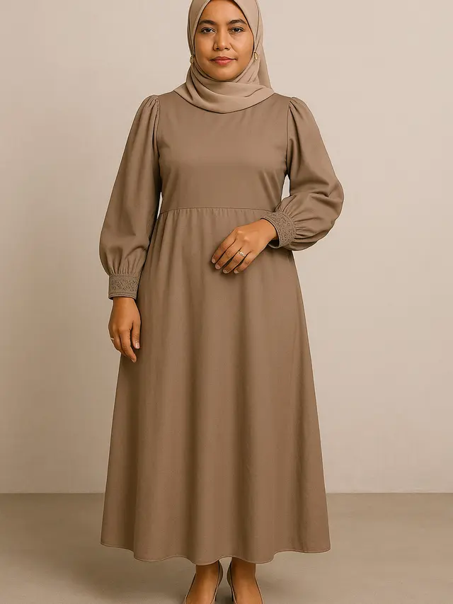 Gamis yang Cocok untuk Acara Resmi (Foto: ChatGPT)