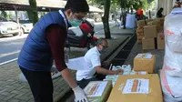 Satgas Covid-19 BUMN Salurkan Bantuan ke 120 Rumah Sakit di Jawa Barat.