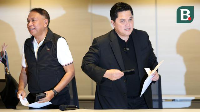 Konferensi Pers Erick Thohir Mengenai Piala Dunia U-17 2023