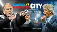 Swansea Vs ManCity: Demi Tiket Liga Champions