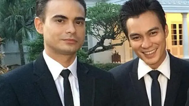 Baim Wong dan Ashraf Sinclair. (Foto: Instagram @baimwong)