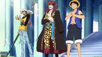 Salah satu adegan dalam anime One Piece. (Toei)