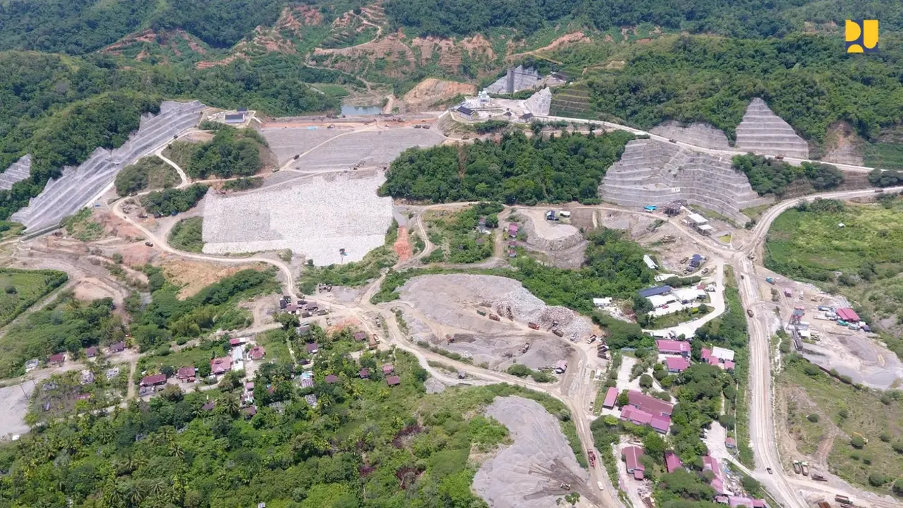 Kementerian Pekerjaan Umum (PU) siap meresmikan 6 bendungan baru di 5 provinsi awal 2025. (Dok Kementerian PU)