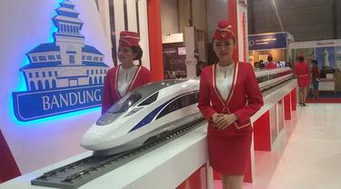 Stan PT Kereta Cepat Indonesia China (KCIC) dalam 12 th Indonesia Investment Week 2016.