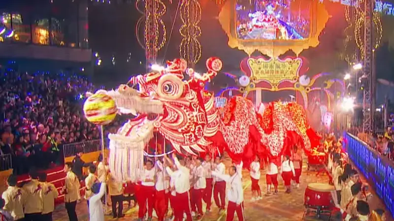 Rayakan Imlek 2024, Parade Malam Tahun Baru China Kembali Digelar di Hong Kong Setelah Absen 5 Tahun