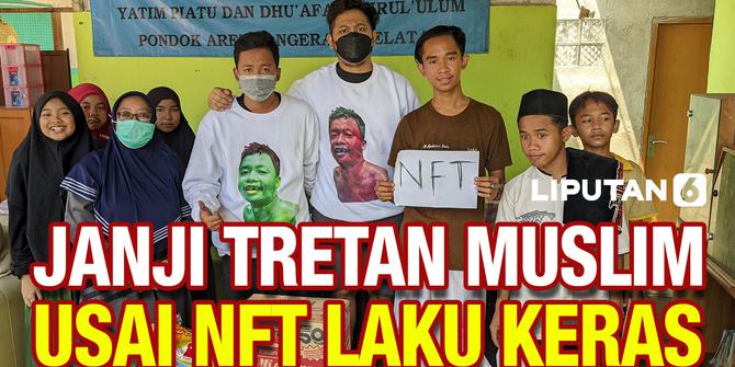 VIDEO: Tepati Janji, Tretan Muslim Beri Sumbangan Hasil Penjualan NFT
