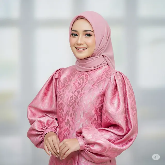 Model Baju Brokat Bangkok Terbaru. Foto: Gemini