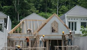Inspirasi Rumah Sederhana Ala Eropa Elegan di Lahan Terbatas. Foto: Gemini