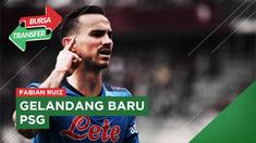 Berita Bursa Transfer, Setelah Dibekukan Napoli, Fabian Ruiz Resmi Gabung Paris Saint-Germain.