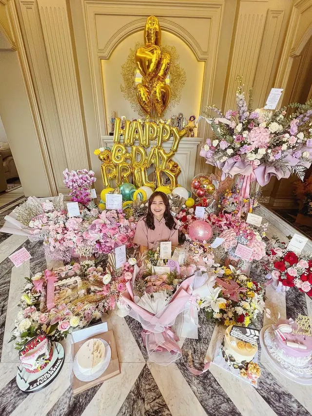 Genap 26 Tahun, Ini 7 Momen Kejutan Ulang Tahun Prilly Latuconsina