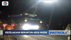 Saksi mengatakan, kecelakan terjadi saat salah satu kendaraan melaju dari arah yang sama menuju Purwokerto.