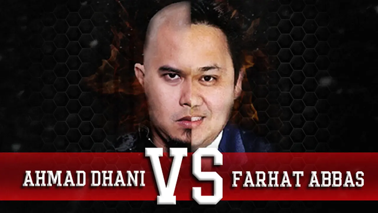 [Bintang] Ahmad Dhani dan Farhat Abbas