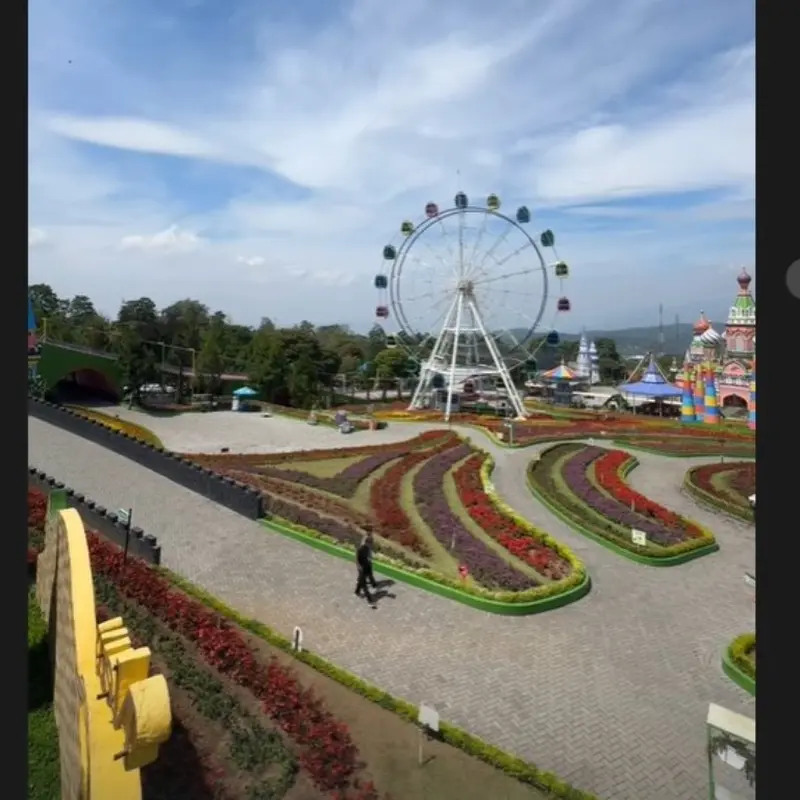 Taman Celosia Kebakaran, Dikenal Sebagai Taman Bunga Bernuansa Kekinian dan Punya Beragam Spot Foto Instagramable