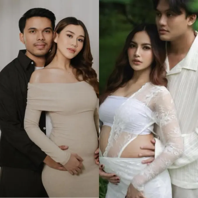 Pesona Duo Bestie Mahalini dan Aaliyah Massaid Hamil di Waktu Berdekatan