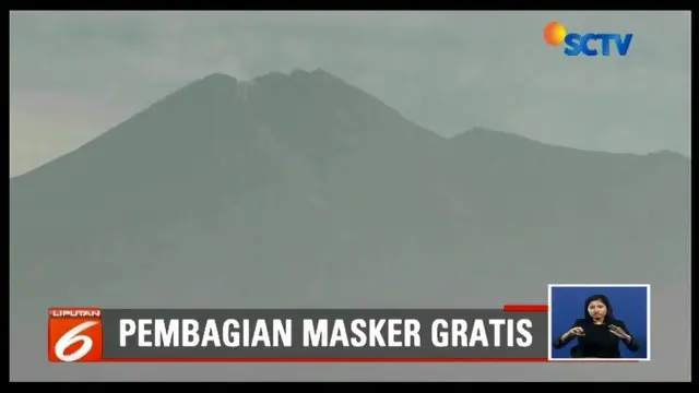 Antisipasi dampak buruk hujan abu dari Gunung Merapi, BPBD Yogyakarta siapkan puluhan ribu masker untuk dibagikan kepada warga secara gratis.