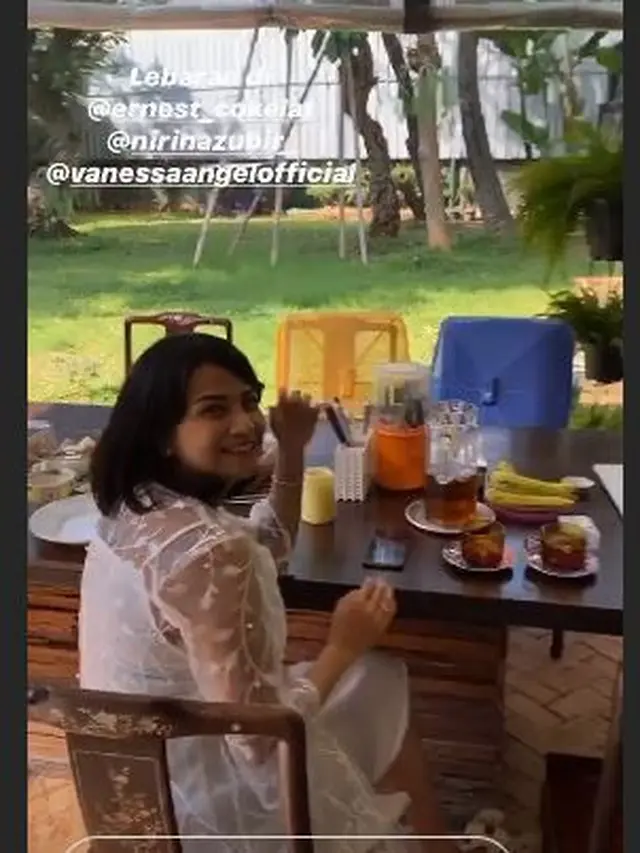 5 Momen Vanessa Angel Rayakan Idul Adha Pertama Bersama Keluarga