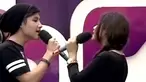 Aurel feat Rasya membawakan lagu Cinta Surga dalam acara inBox SCTV (09/12/2014).