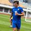 Sergio Castel dalam latihan perdana bersama Persib di Stadion GBLA, Kota Bandung, Sabtu (7-2-2026). (Bola.com/Erwin Snaz)