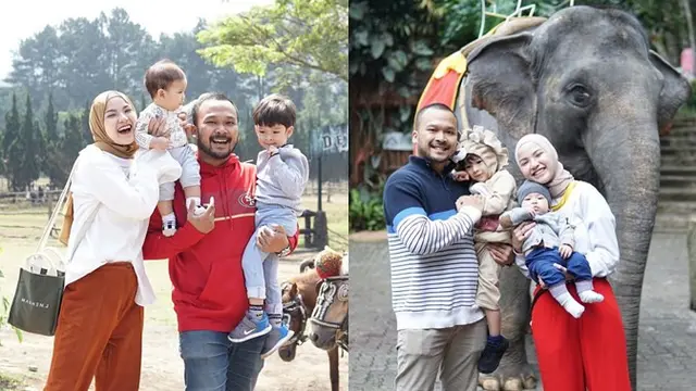 Marsha dan sang suami sudah dikaruniai dua anak yang lucu dan menggemaskan
