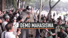 Gesekan antara personel TNI dan Polri terjadi saat amankan demo mahasiswa di Medan, kendaraan taktis polri menyemprotkan air ke personel TNI yang tengah mengamankan demo. Keributan terhenti setelah Polri menarik personelnya dari lapangan.