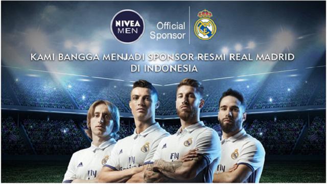 Real Madrid with Nivea