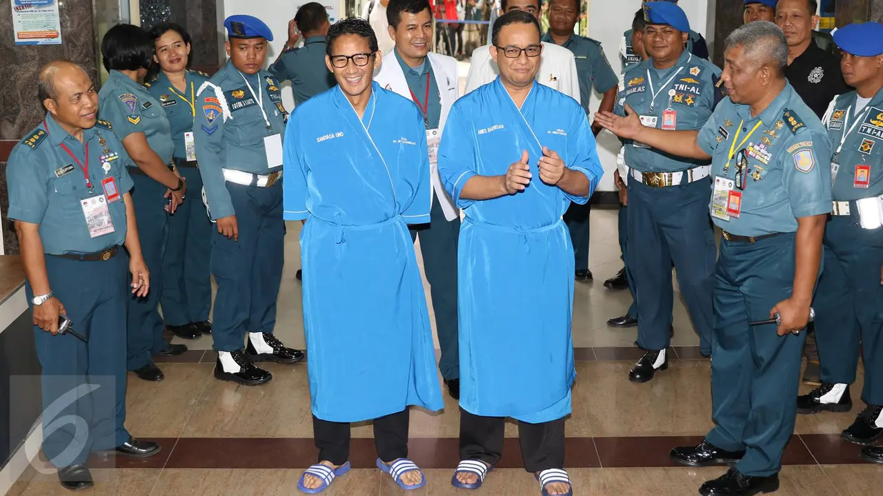 20160924 Pasangan Terakhir Anis-Sandiaga Jalani Tes Kesehatan