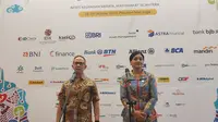 Ketua Dewan Komisioner OJK Mahendra Siregar dalam Puncak Bulan Inklusi Keuangan 2023, di Yogyakarta, Sabtu (28/10/2023). (Arief/Liputan6.com)