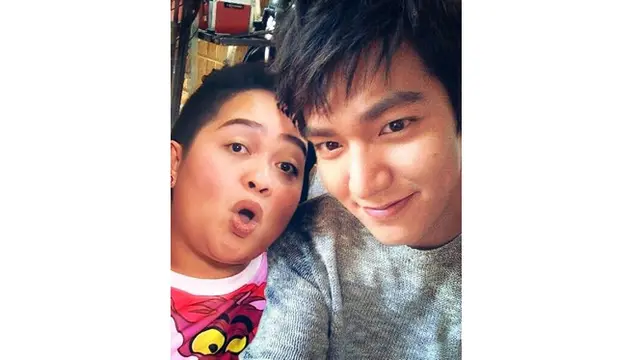 6 Foto Editan Sinyorita Bareng Lee Min Ho Ini Bikin Ngakak