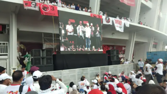 Kampanye Akbar Jokowi, Layar Lebar Disediakan di Luar Stadion GBK