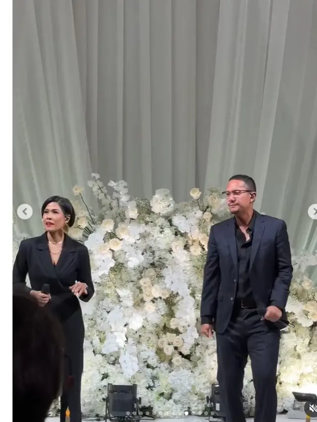 8 Potret Tamu Artis di Pernikahan Amanda Manopo dan Kenny Austin yang Digelar Privat