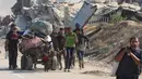 Kementerian Kesehatan Gaza pada Kamis (25/9/2025) mencatat setidaknya 65.502 warga Palestina tewas dalam genosida Israel di Jalur Gaza sejak Oktober 2023. (Eyad BABA/AFP)