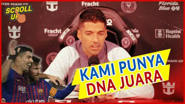 Berita Video, komentar Luis Suarez terkait kepindahannya ke Inter Miami dan kembali bermain bersama Messi dan Busquets