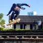 Gelaran event skateboard se-Nusa Tenggara Barat (NTB) sudah berlangsung di Bazaar Mandalika dan Kuta Beach Park, Selasa (21/6/2022)/dok&nbsp;Indonesia Tourism Development Corporation