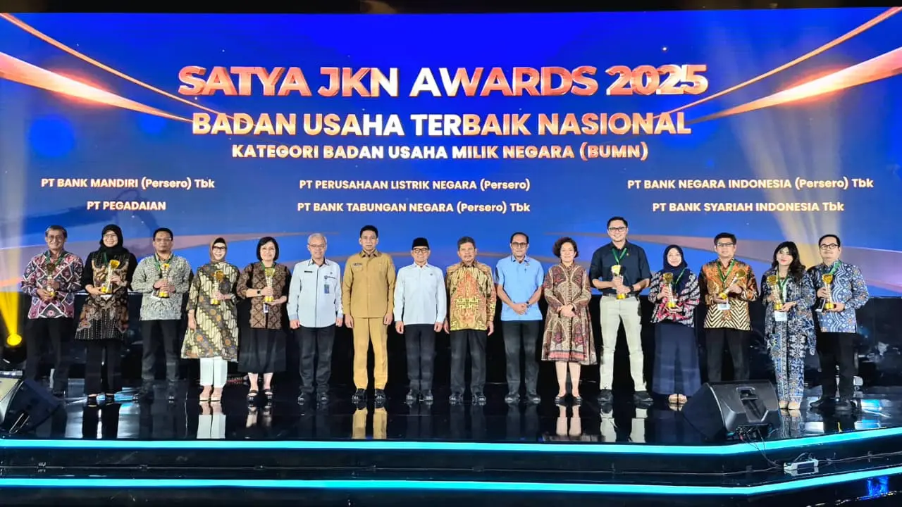 BPJS Kesehatan Beri Penghargaan Satya JKN Award 2025 kepada 110 Badan Usaha