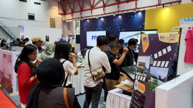 Potret Antusiasme Anak Muda Kunjungi Pameran, Pelatihan dan Produksi Vokasi Kemnaker