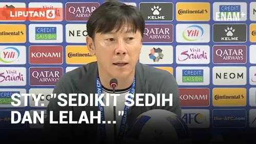 VIDEO: Curhat Shin Tae-yong Usai Singkirkan Korea Selatan di Piala Asia U23