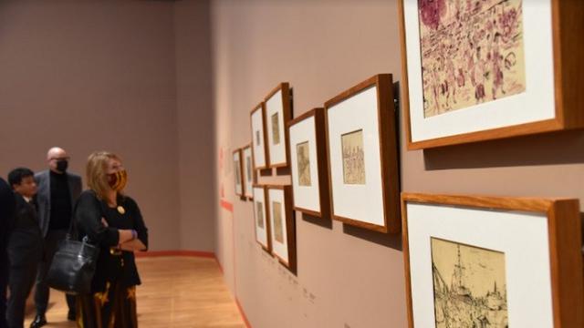 Duta Besar (Dubes) RI untuk Belanda, Mayerfas, telah menghadiri acara Pembukaan Pameran Revolusi Kemerdekaan Indonesia di Rijksmuseum Belanda pada 10 Februari 2022 (KBRI Den Haag)