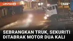 Setiap pekerja perlu mengutamakan keselamatan saat bekerja. Namun meski sudah berhati-hati, tak jarang celaka justru datang dari orang lain. Seperti nasib sekuriti di Telukan, Sukoharjo, Jawa Tengah berikut. Ia ditabrak motor meski sudah memakai pera...