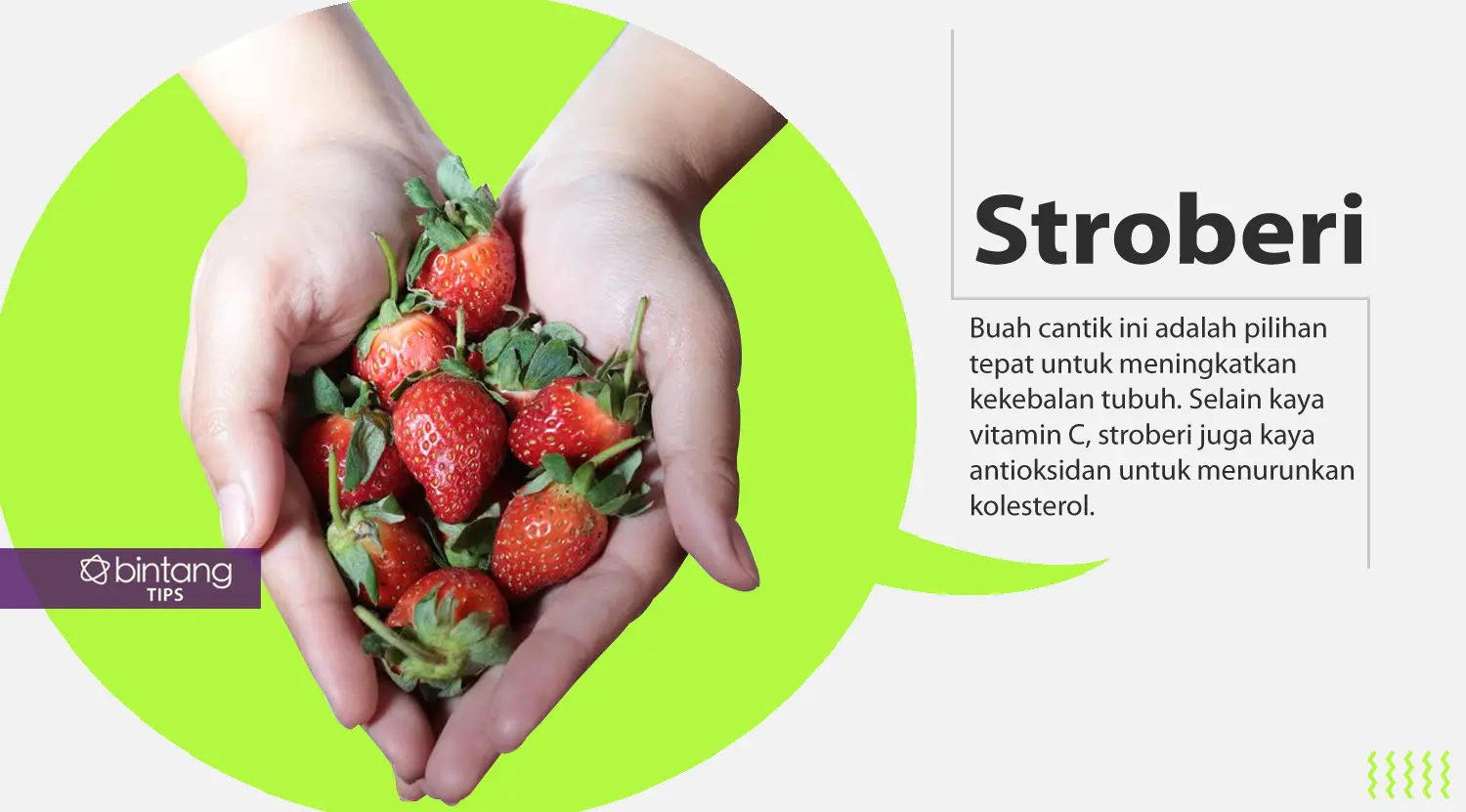 Makanan ini harus sering kamu konsumsi. (Foto: Adrian Putra, Digital Imaging: Nurman Abdul Hakim/Bintang.com)