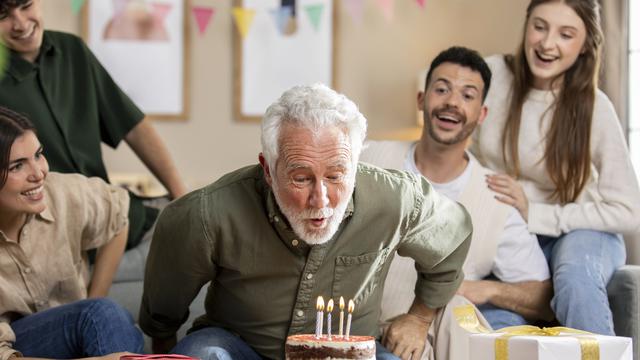 Ilustrasi ulang tahun ayah