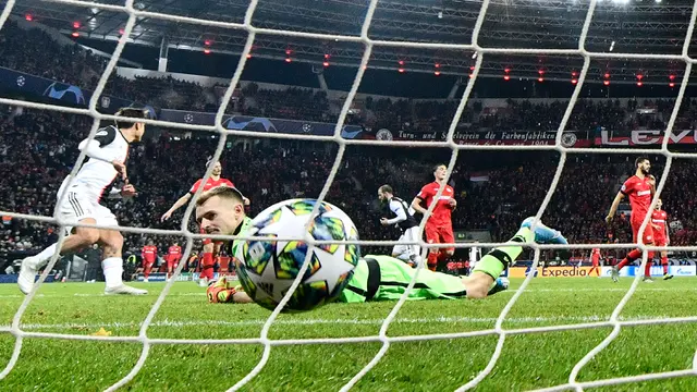 Gol Ronaldo dan Higuain Bawa Juventus Taklukkan Bayer Leverkusen