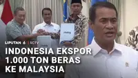 Indonesia Ekspor 1.000 Ton Beras ke Malaysia