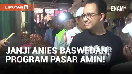 VIDEO: Datangi Bengkulu, Anies Janjikan Program Pasar AMIN
