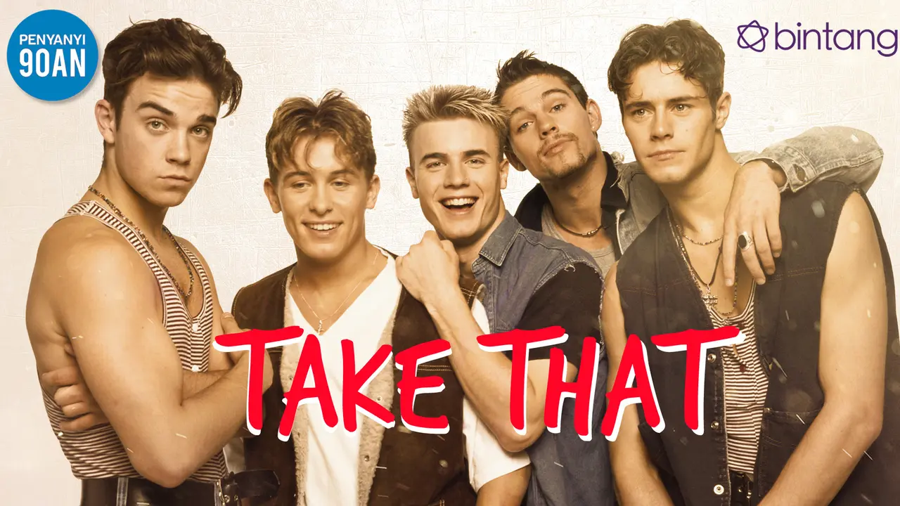 [Bintang] Penyanyi 90an: Take That Tetap Berkarya Tanpa Robbie Williams