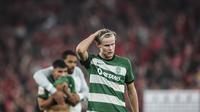 Gelandang Sporting Lisbon Morten Hjulmand (AFP)