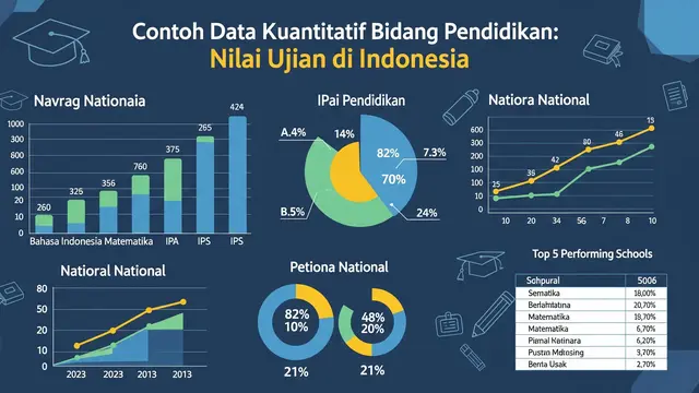Data Kuantitatif Bidang Pendidikan (AI Generated)
