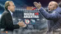 Nigeria vs Argentina (Liputan6.com/Abdillah)